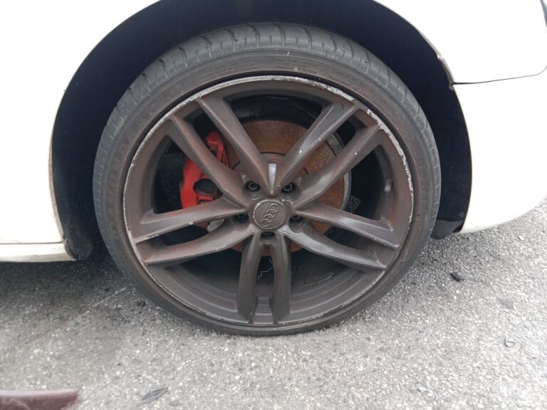 Audi A4 2008 White Wrecking