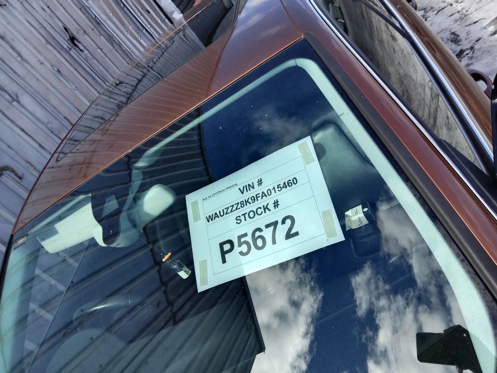 Audi A4 2015 Brown Wrecking
