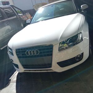 Audi A5 2010 White Wrecking