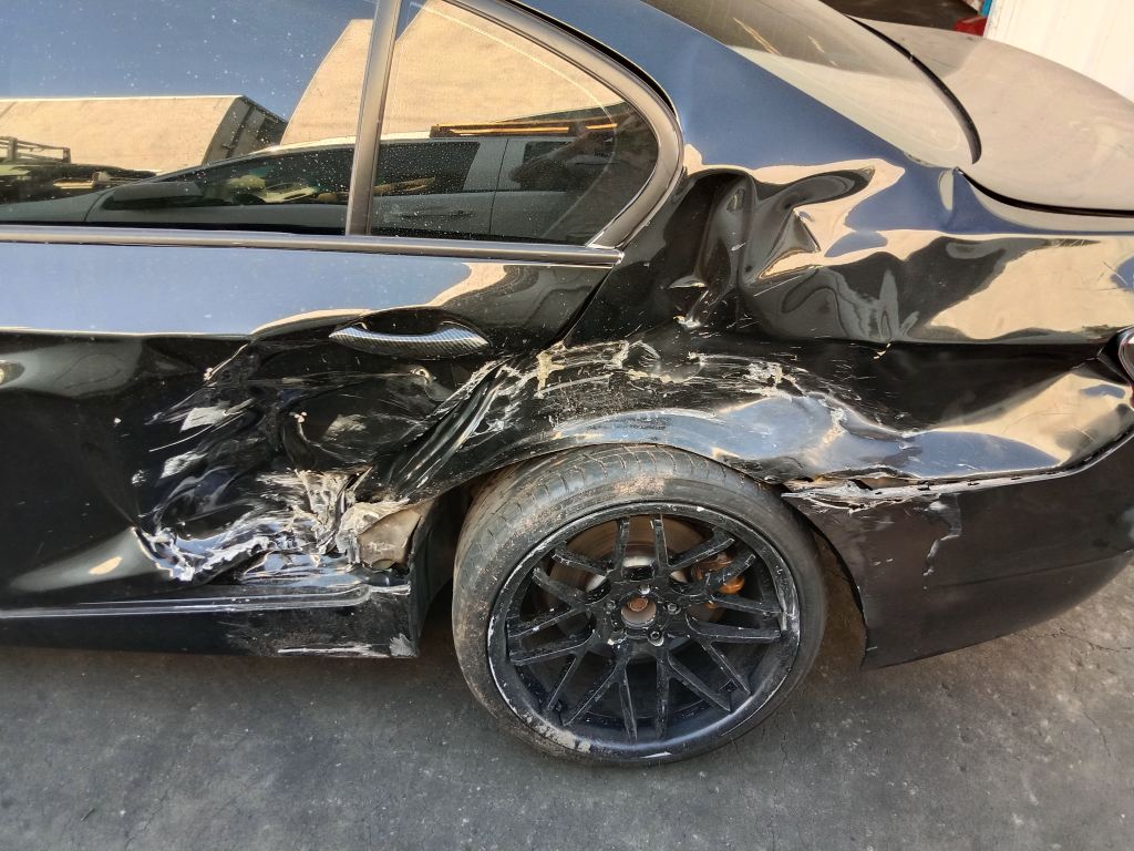 BMW 5 Series 2010 Black Wrecking