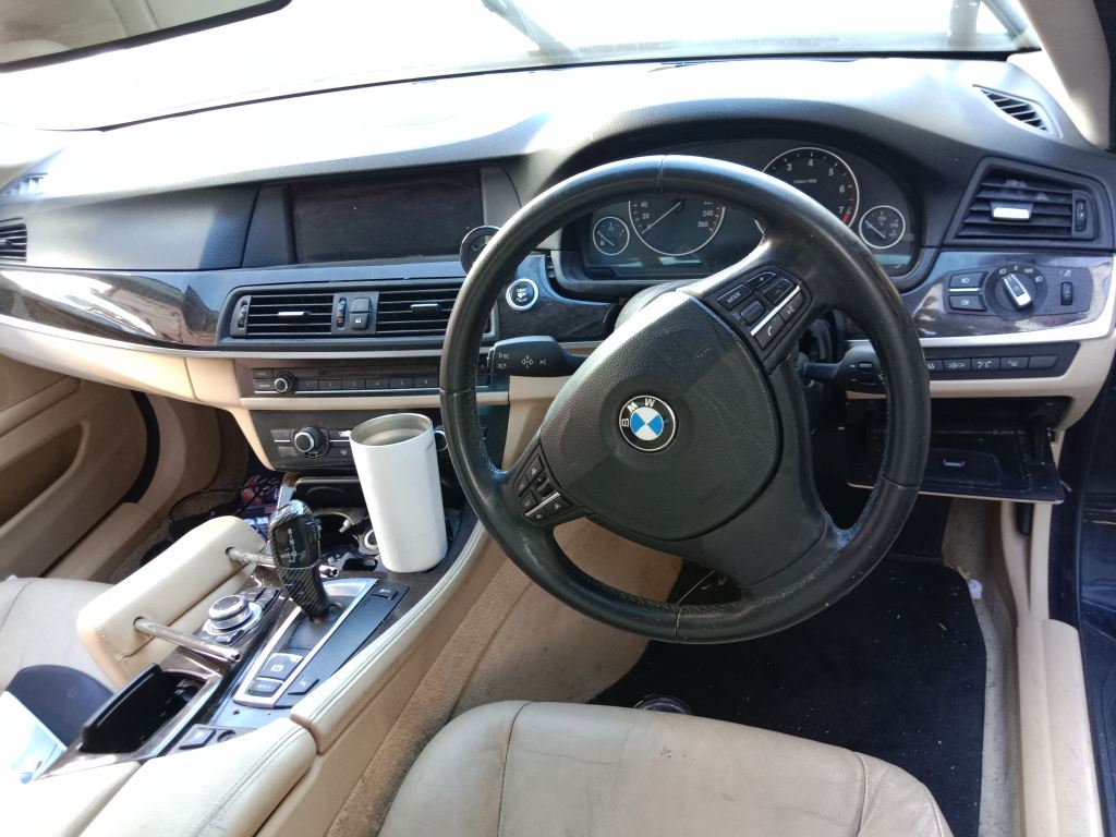 BMW 5 Series 2010 Black Wrecking