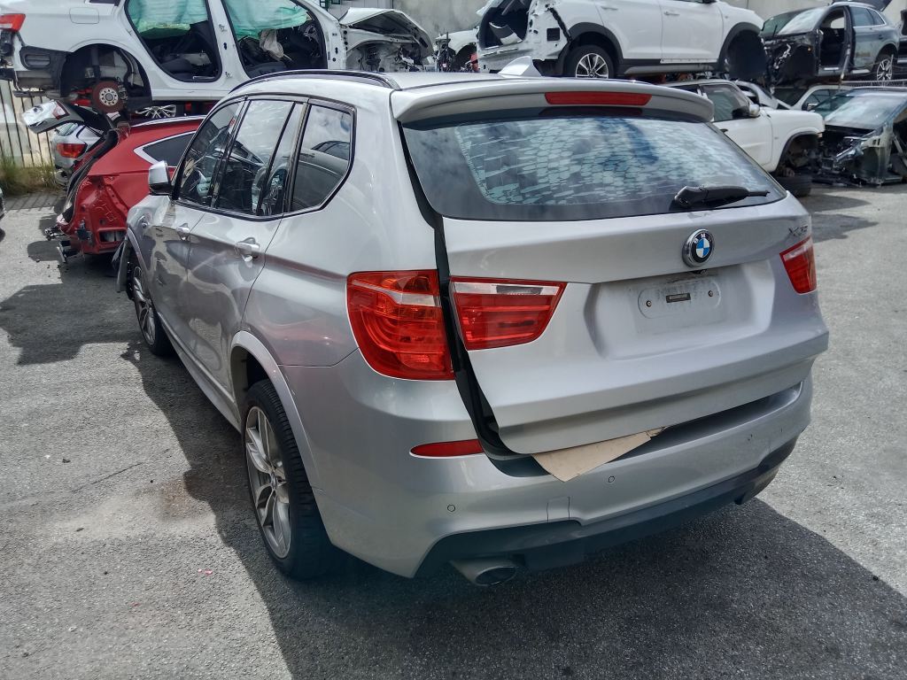 BMW X3 2017 Silver Wrecking